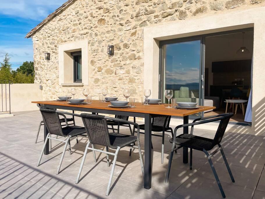 Appartement Dans Un Mas Provencal Алан Экстерьер фото