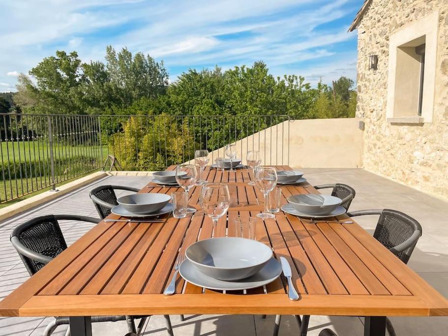 Appartement Dans Un Mas Provencal Алан Экстерьер фото